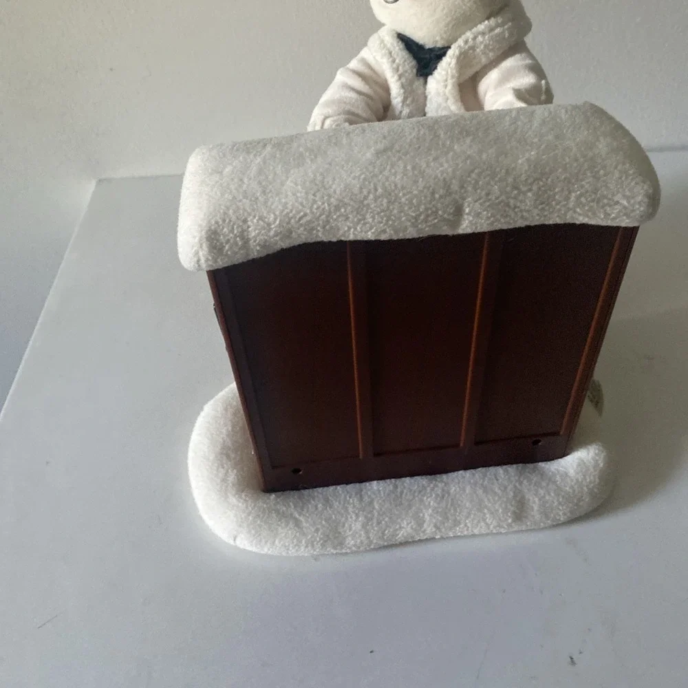 Hallmark Christmas Jingle Pals Animated Singing Piano Playing Snowman 2005 Works